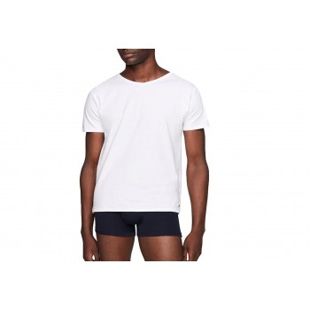 Tommy Hilfiger ανδρικό φανελάκι v-neck 3pack (λευκό) UM0UM03137 0WT Tommy Hilfiger ανδρικό φανελάκι v-neck 3pack (λευκό) UM0UM03137 0WT